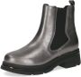 Caprice Chelsea-boots blokhak plateau enkellaarsje in opvallende metallic-uitstraling - Thumbnail 2