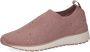 Caprice Slip-on sneakers slipper vrijetijdsschoen halfhoge schoen met fonkelende strass-steentjes - Thumbnail 2