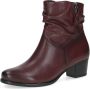 Caprice Laarsjes blokhak business schoen met decoratieve rits aan de buitenkant - Thumbnail 2