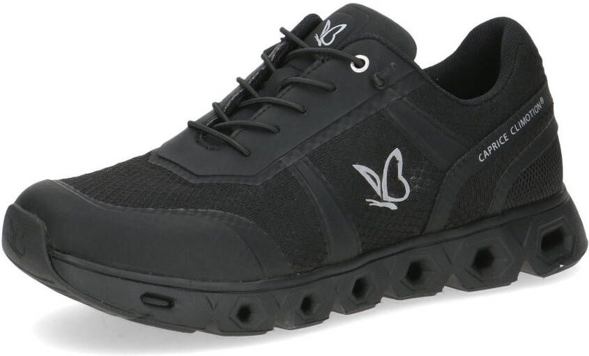 Caprice Plateausneakers vrijetijdsschoen lage schoen comfortschoen met logo-vlinder - Foto 2