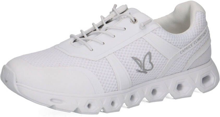 Caprice Plateausneakers vrijetijdsschoen lage schoen comfortschoen met logo-vlinder