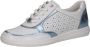 Caprice Plateausneakers vrijetijdsschoen lage schoen veterschoen met perforatie - Thumbnail 2