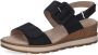 Caprice Sleehaksandaaltjes zomerschoen riem-sandaal in comfortabele breedte - Thumbnail 3