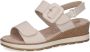 Caprice Sleehaksandaaltjes zomerschoen riem-sandaal in comfortabele breedte - Thumbnail 3