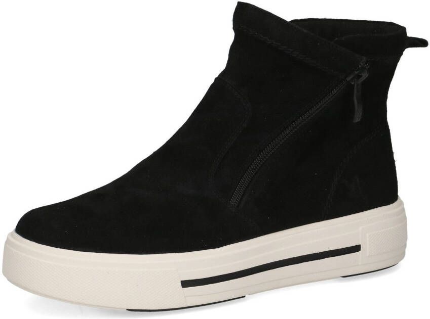 Caprice Sneakers herfstlaarzen met sierritssluiting aan de buitenkant