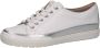 Caprice Sneakers met glanzende contrastafwerking vrijetijdsschoen halfhoge schoen veterschoen - Thumbnail 2