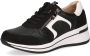 Caprice Sneakers met sleehak vrijetijdsschoen lage schoen veterschoen met contrastafwerking breedte h - Thumbnail 2