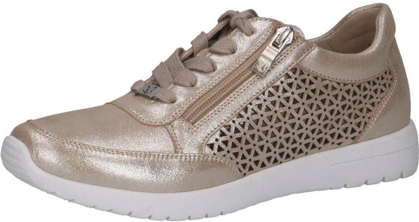 Caprice Sneakers met zijrits vrijetijdsschoen lage schoen veterschoen
