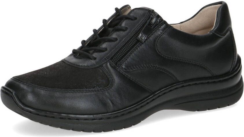 Caprice Sneakers vrijetijdsschoen lage schoen veterschoen in comfortwijdte h = zeer breed