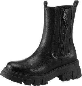 CITY WALK Chelsea-boots met trendy profielzool