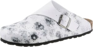 CITY WALK Clogs met "verfvlekken"