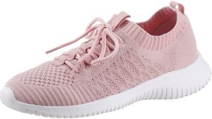 CITY WALK Slip-on sneakers met opgestikte vetersluiting