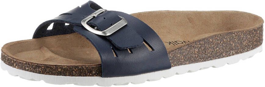 CITY WALK Slippers zomerschoen slippers met ergonomisch voetbed