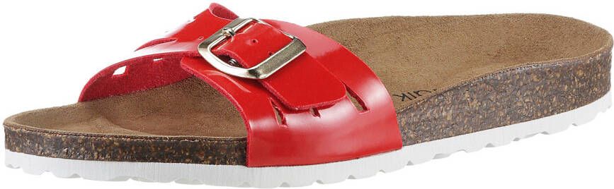 CITY WALK Slippers zomerschoen slippers met ergonomisch voetbed