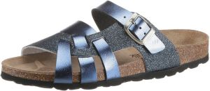 CITY WALK Slippers in metallic- glitter-look
