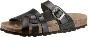 CITY WALK Slippers in metallic- glitter-look