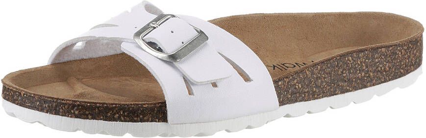 CITY WALK Slippers zomerschoen slippers met ergonomisch voetbed