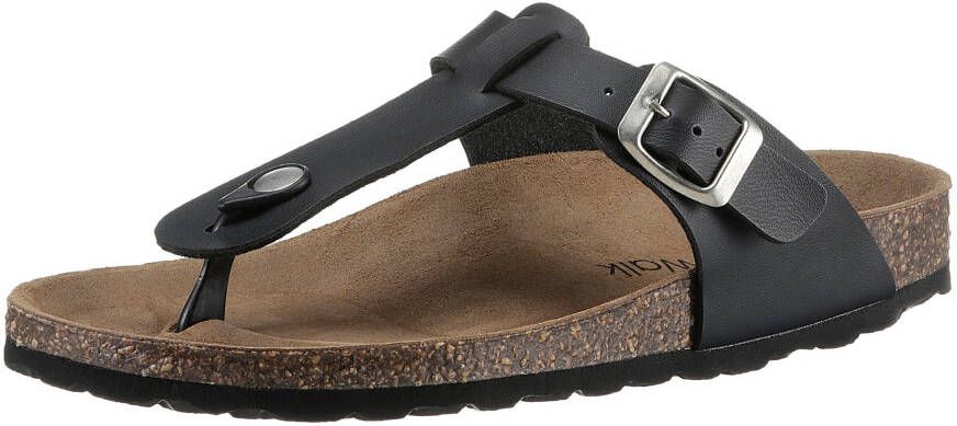CITY WALK Teenslippers zomerschoen slippers poolslides voor strand- en baduitstapjes