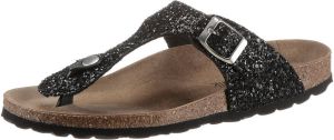 CITY WALK Teenslippers in glinsterende look