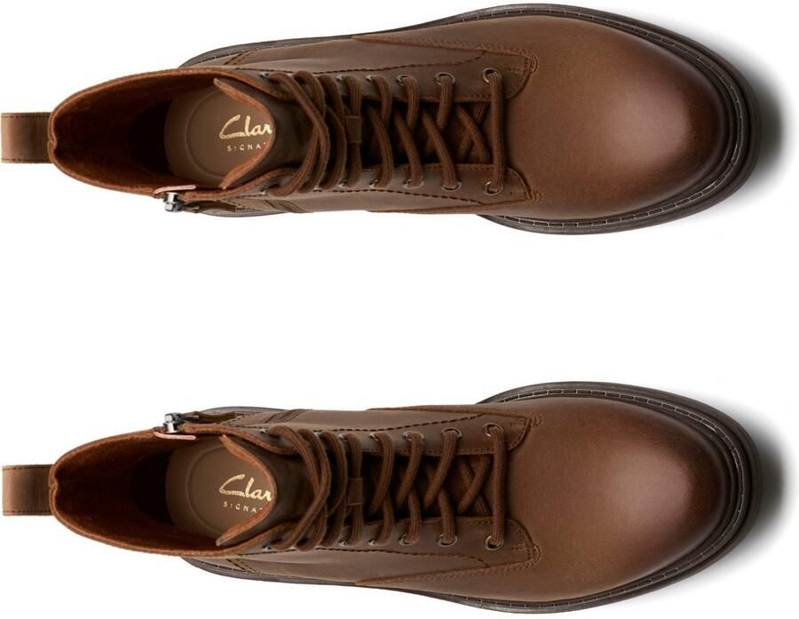 Clarks Veterschoenen Orinoco 3 Style Laarzen veterboots met blokhak - Foto 4