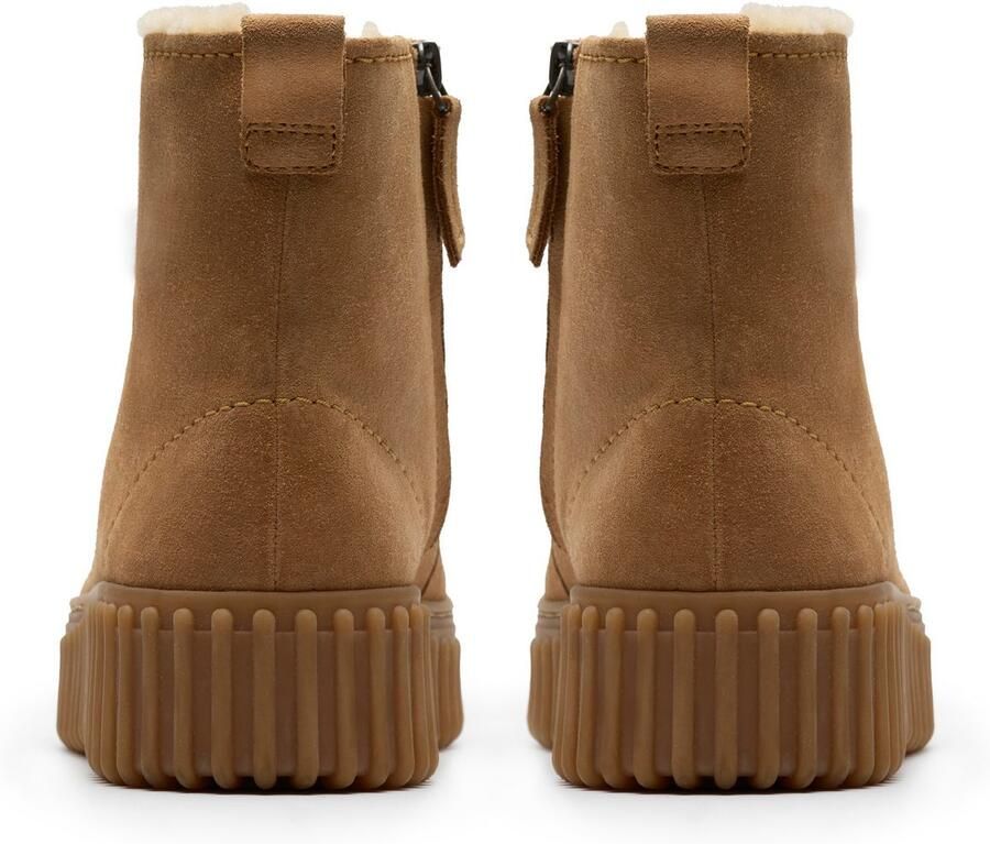 Clarks Winterlaarzen Torhill Moss Desert boots winterboots met markante loopzool - Foto 6