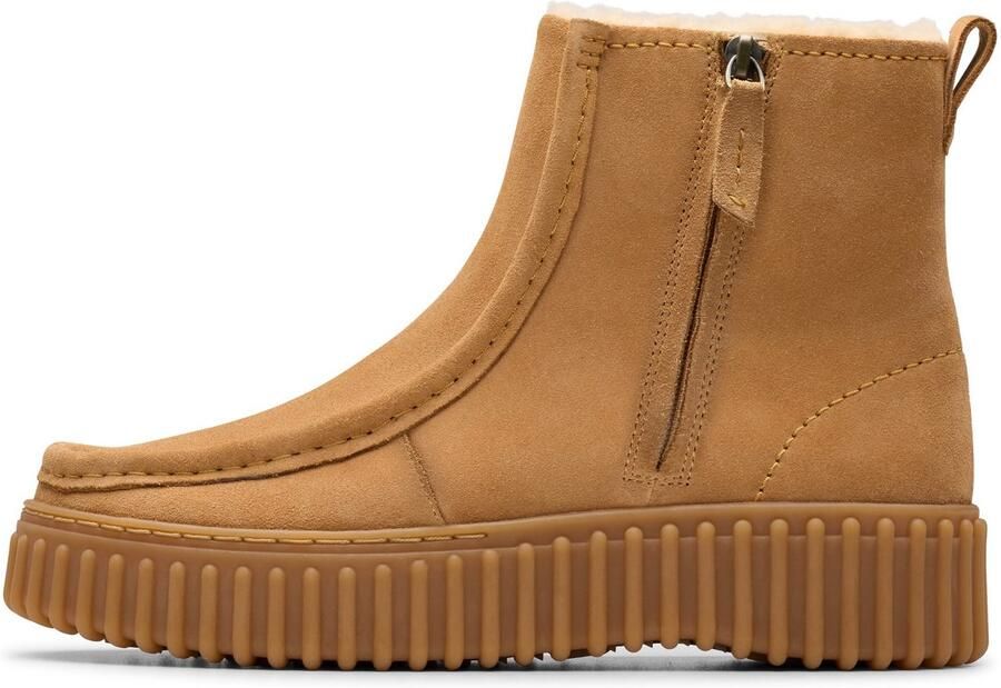 Clarks Winterlaarzen Torhill Moss Desert boots winterboots met markante loopzool - Foto 16