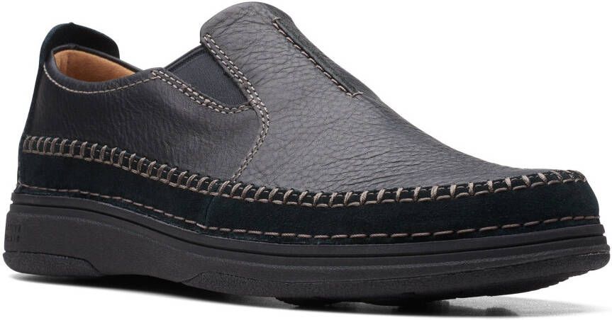 Clarks Instappers Nature 5 Walk met stretchinzetten