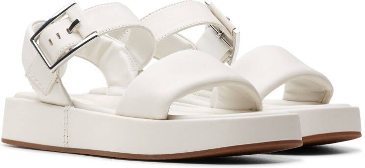 Clarks Sandalen Alda Strap sandaal flats met plateausool