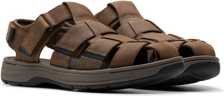 Clarks Sandalen Saltway Cove zomerschoen klittenbandschoen vrijetijdssandaal met klittenbandsluiting