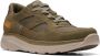 Clarks Sneaker ChartLite Tor Dark Olive Combi Suède - Thumbnail 3