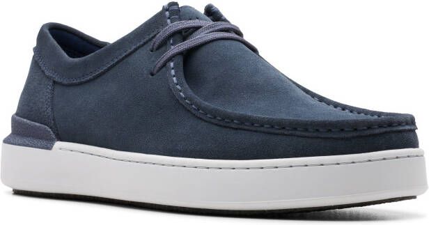 Clarks Veterschoenen Courtlite Seam Uitneembaar voetbed vrijetijdsschoen lage schoen veterschoen - Foto 2