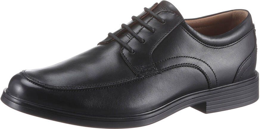 Clarks Veterschoenen Aldric Park met modieuze siersteken vrijetijdsschoen halfhoge schoen veterschoen - Foto 2