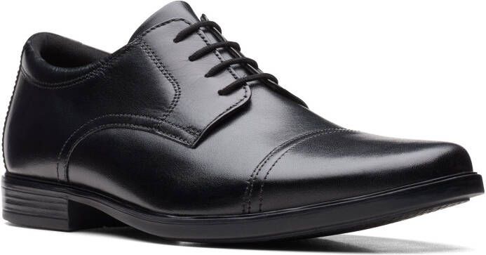 Clarks Veterschoenen Howard Cap in elegante uitstraling vrijetijdsschoen lage schoen veterschoen