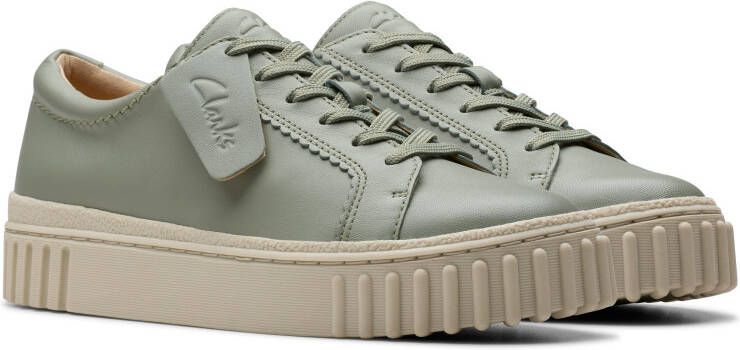 Clarks Veterschoenen Mayhill Walk sneaker plateausneaker met modieuze loopzool