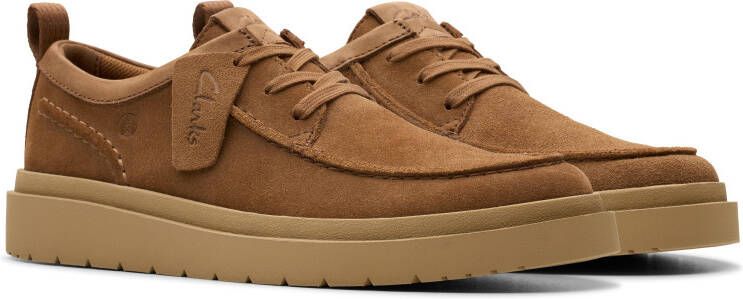 Clarks Veterschoenen Polden Moc veterschoen business schoen moccasin in casual look