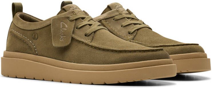 Clarks Veterschoenen Polden Moc veterschoen business schoen moccasin in casual look
