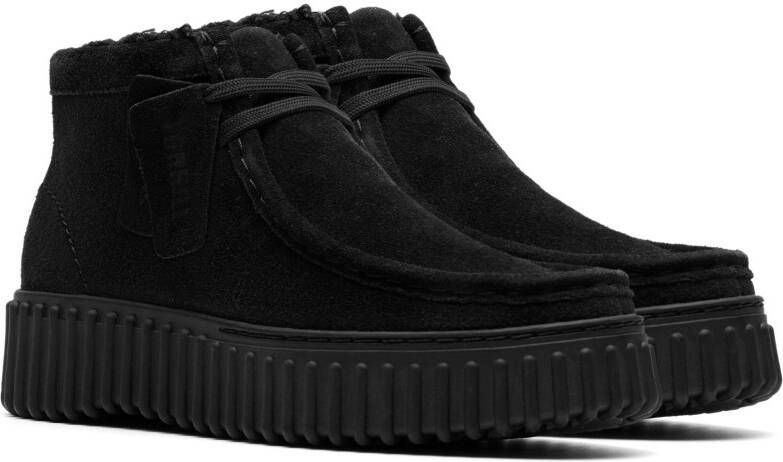 Clarks Winterlaarzen Torhill Moss Desert boots winterboots met markante loopzool - Foto 19