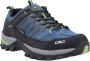 CMP Rigel Low 3Q13247-08MF Mannen Blauw Trekkingschoenen - Thumbnail 3