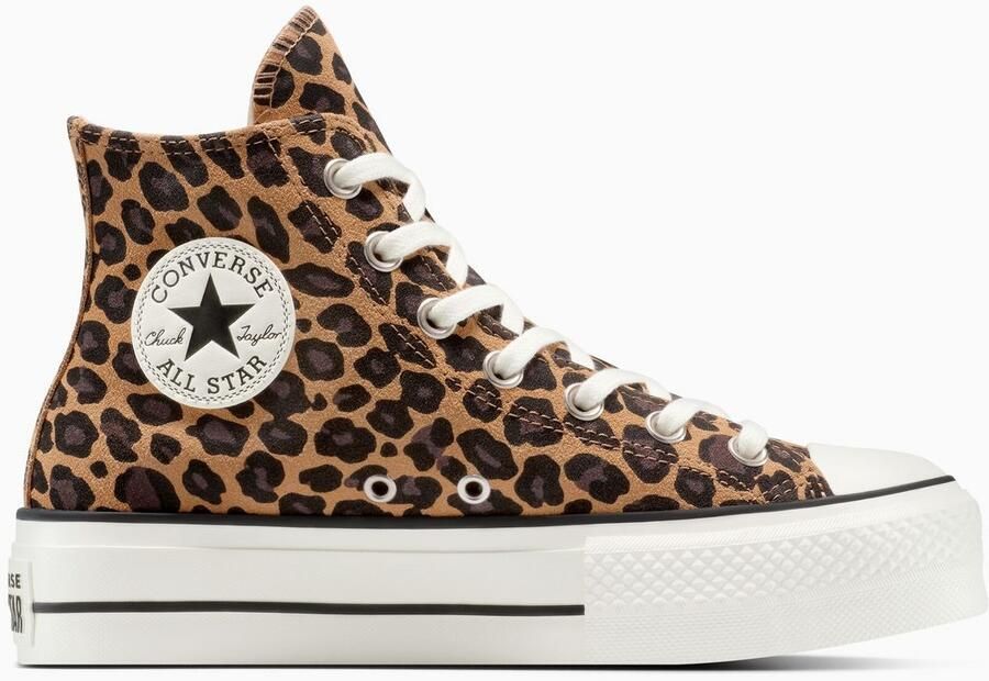 CONVERSE Sneakers hoog 'Ctas Lift' cappuccino donkerbruin zwart - Foto 4