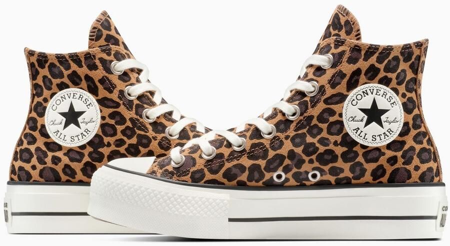 CONVERSE Sneakers hoog 'Ctas Lift' cappuccino donkerbruin zwart - Foto 5