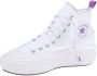 Converse Chuck Taylor All Star Move Platform Fashion sneakers Schoenen white pixel purple white maat: 38.5 beschikbare maaten:38.5 - Thumbnail 2