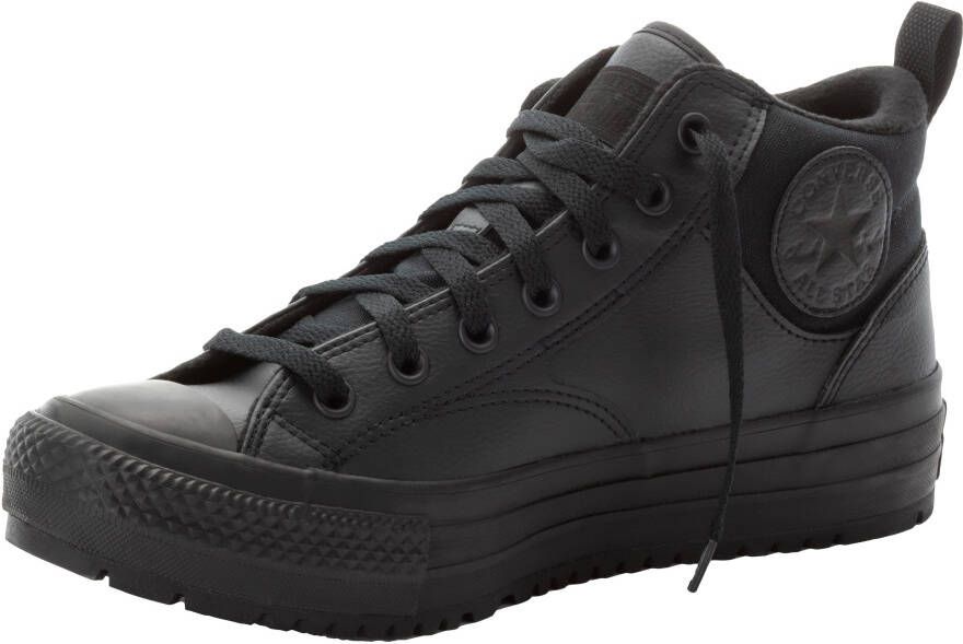 Converse Chuck Taylor All Star Malden Street Mid Sneakers Leren Sneaker Heren Zwart - Foto 2