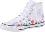 Retro Sneaker Chuck Taylor All Star Hoge sneakers Dames Wit - Thumbnail 2