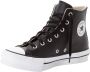 Converse Chuck Taylor All Star Eva Lift Leather (GS) Chuck Taylor in zwart formaten: 38.5 - Thumbnail 2