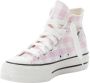 Converse CHUCK TAYLOR ALL STAR PLATFORM GINGHAM Roze - Thumbnail 2