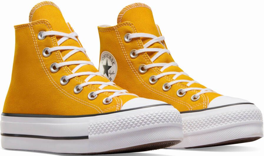 Converse Hoge Sneakers voor Vrouwen Yellow Dames - Foto 2