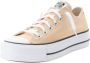 Converse Dames Lage sneakers Chuck Taylor All Star Lift Ox Beige Textiel - Thumbnail 3
