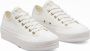 Converse Chuck Taylor All Star Lift Platform Mono Lage sneakers Dames Wit - Thumbnail 2