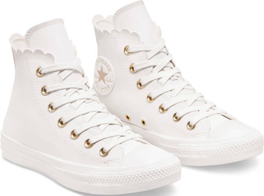 Converse Chuck Taylor All Star Trendy Sneakers Dames vintage white egret gold hi maat: 40 beschikbare maaten:37.5 38 39 40 41 36.5 39.5 41.5