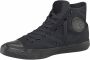 Converse Chuck Taylor All Star High Heren Schoenen Black Textil Foot Locker - Thumbnail 3